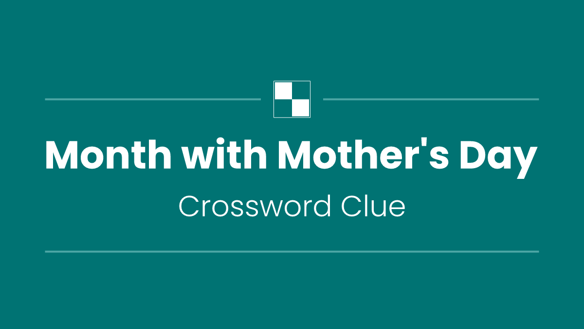 Month with Mother's Day