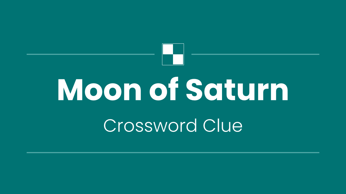 Moon of Saturn