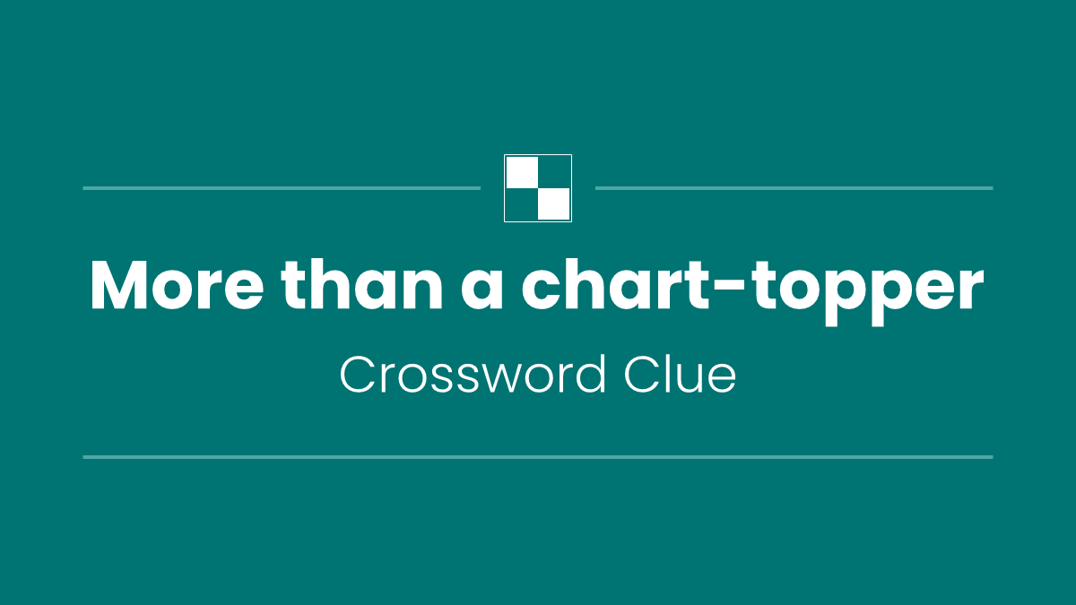 More than a chart-topper