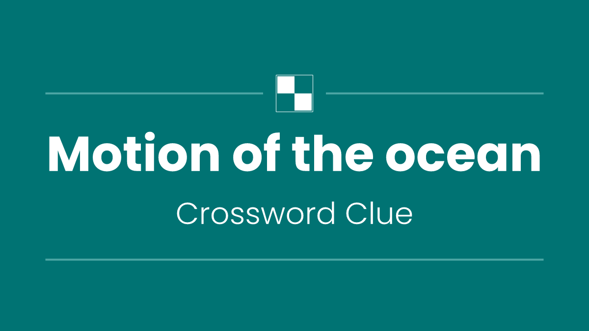 Motion of the ocean
