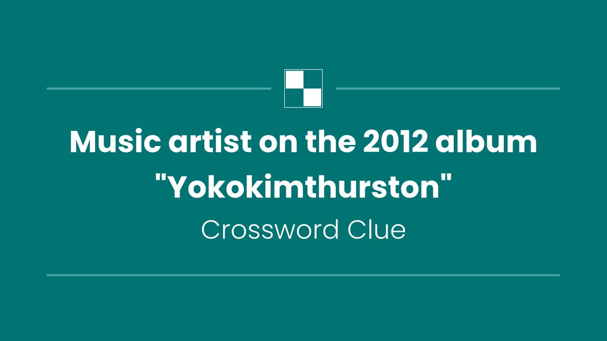 Music artist on the 2012 album "Yokokimthurston"