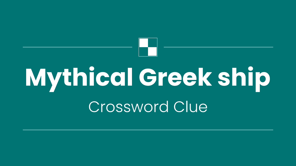 Mythical Greek ship