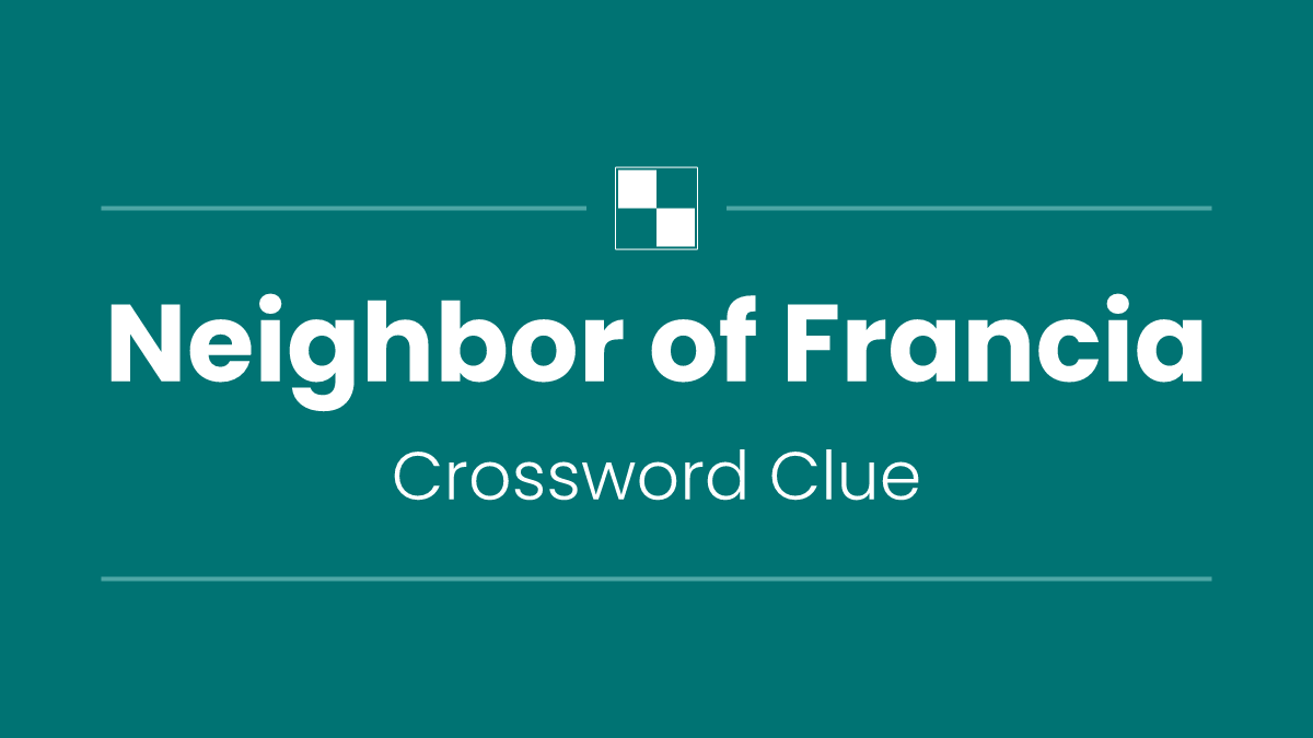 Neighbor of Francia