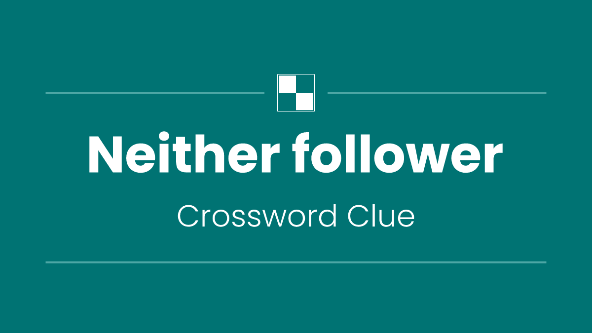 Neither follower