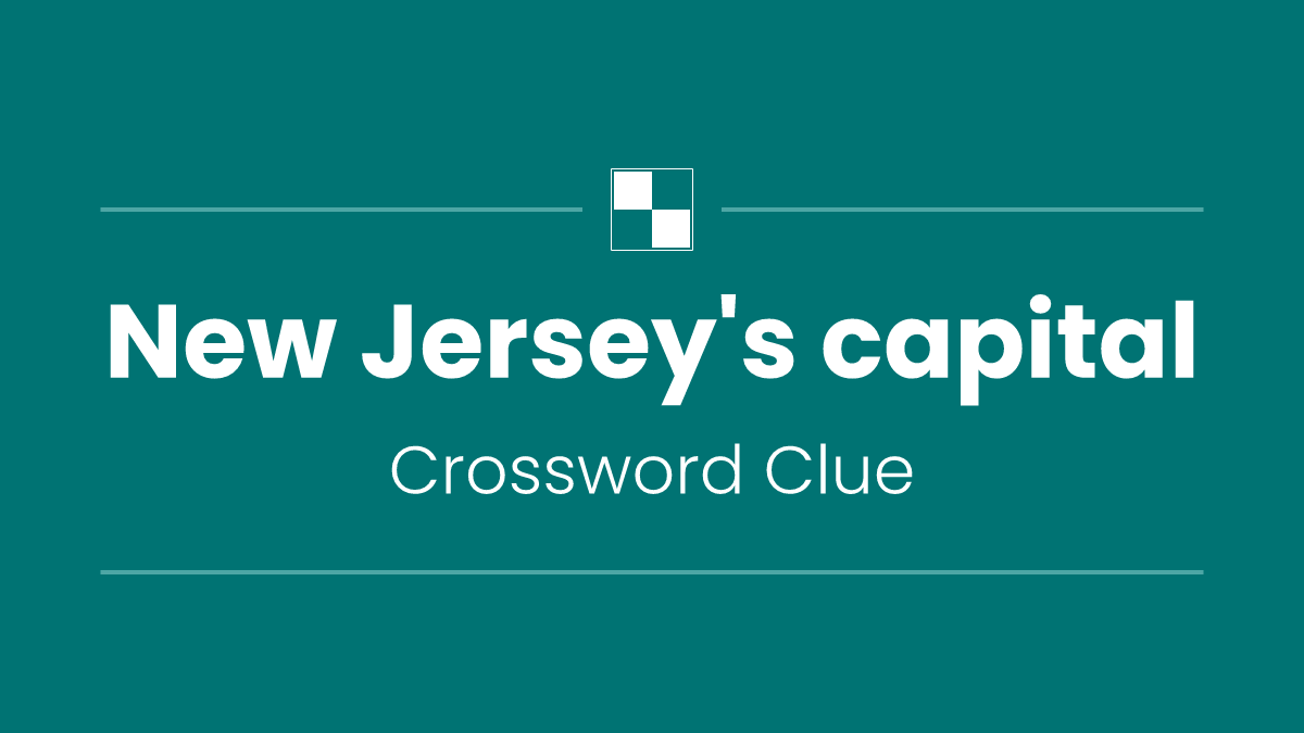 New Jersey's capital