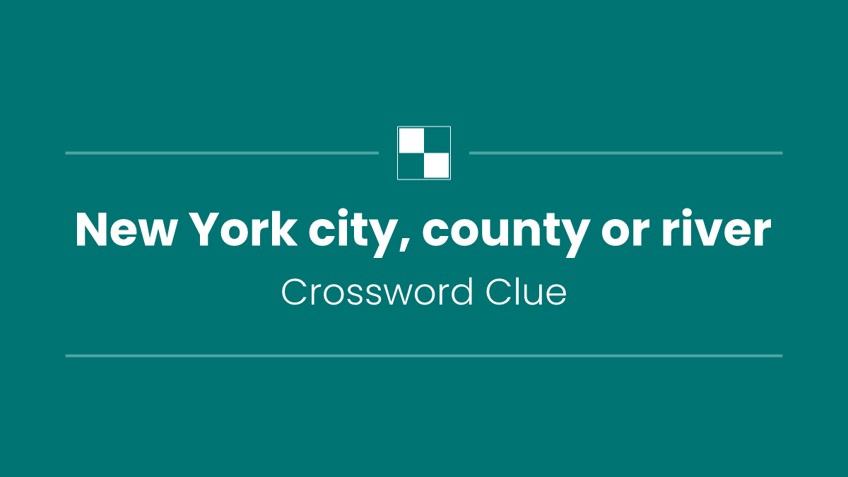 New York city, county or river