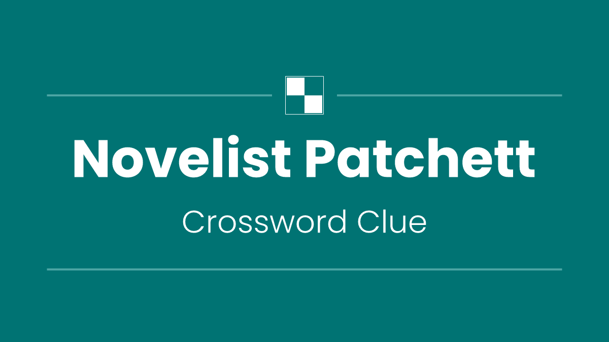Novelist Patchett