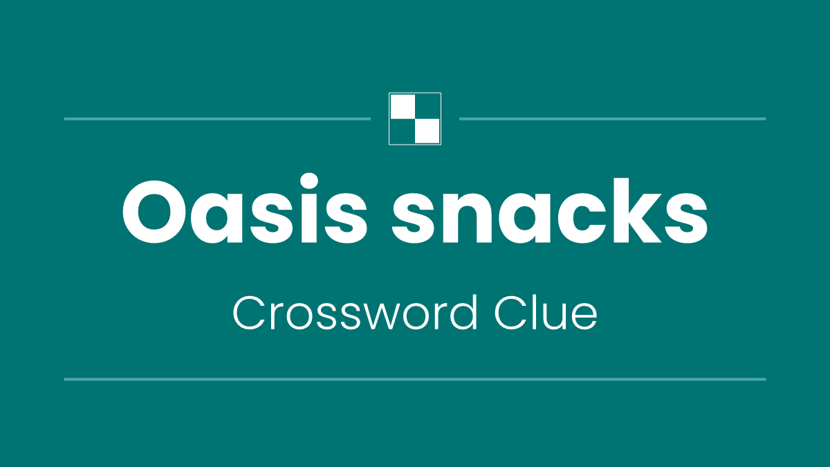 Oasis snacks