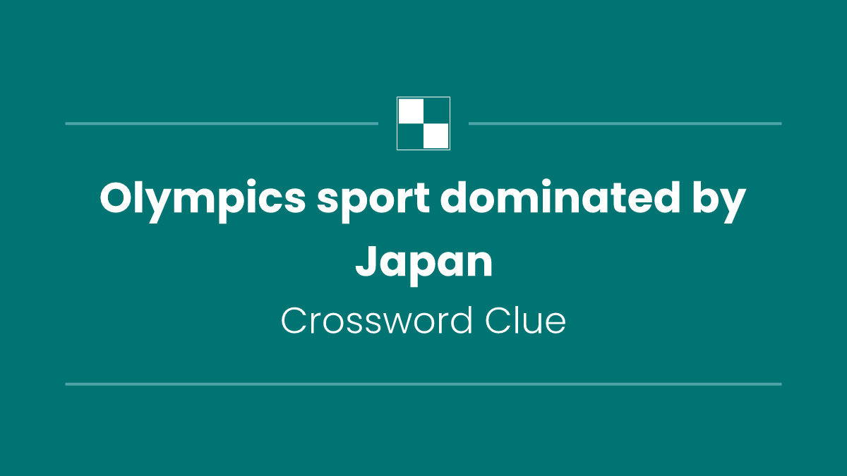 Olympics sport dominated by Japan