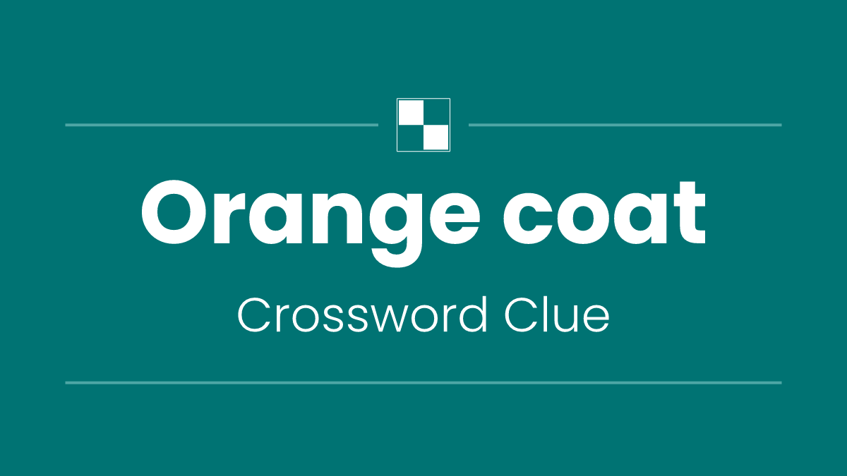 Orange coat