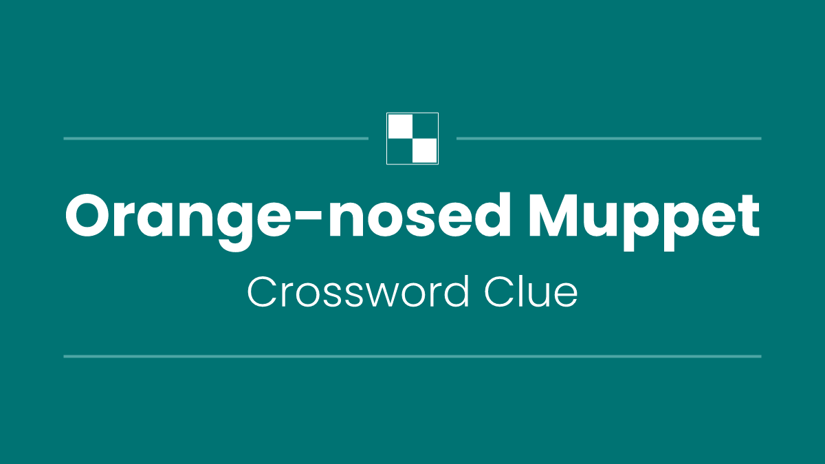 Orange-nosed Muppet