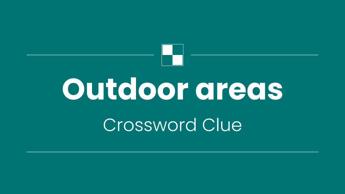 Outdoor areas