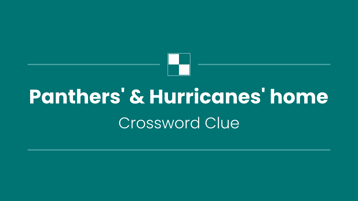 Panthers' & Hurricanes' home
