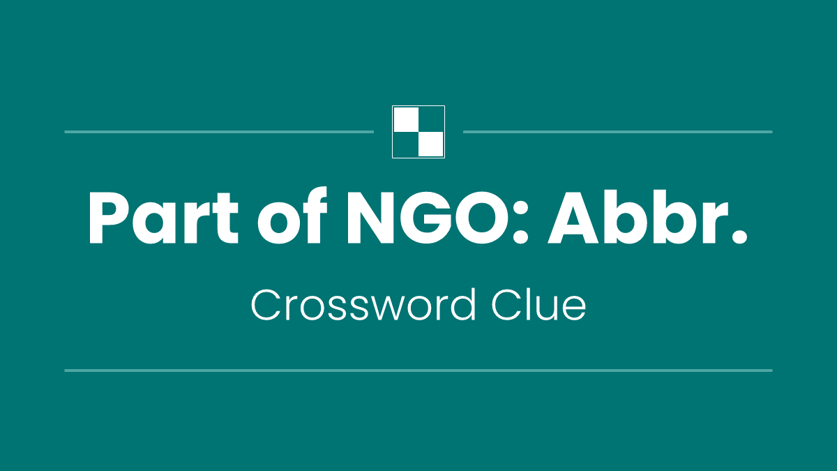 Part of NGO: Abbr.