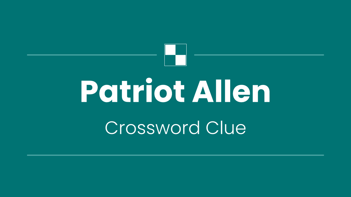 Patriot Allen