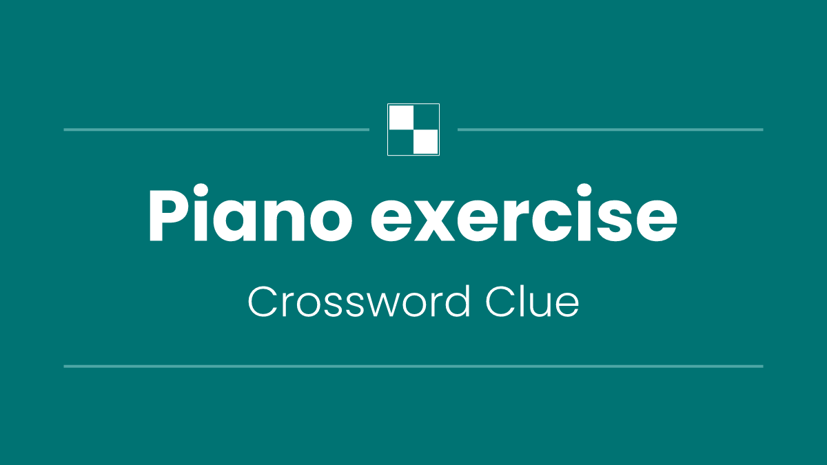 Piano exercise