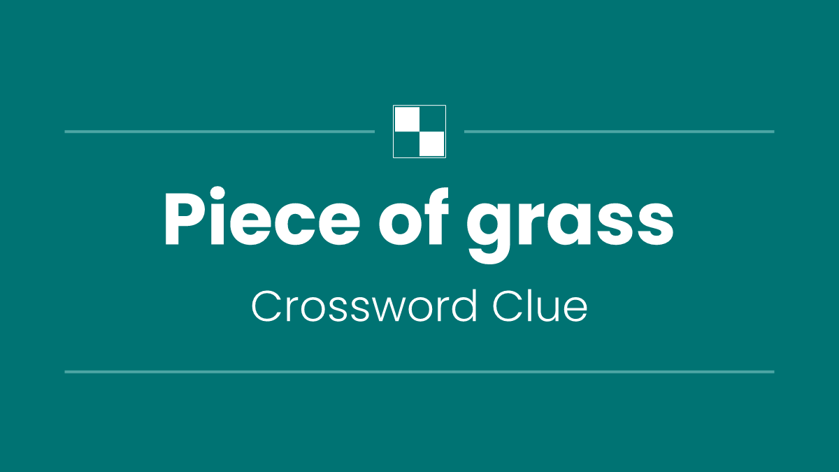 Piece of grass