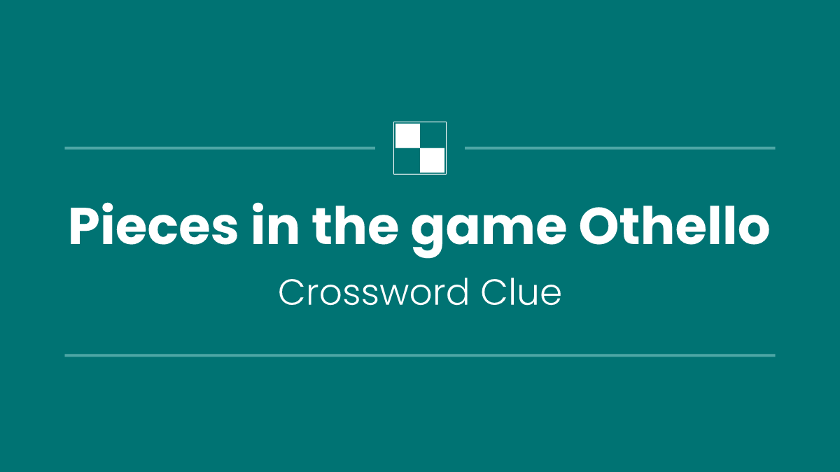 Pieces in the game Othello