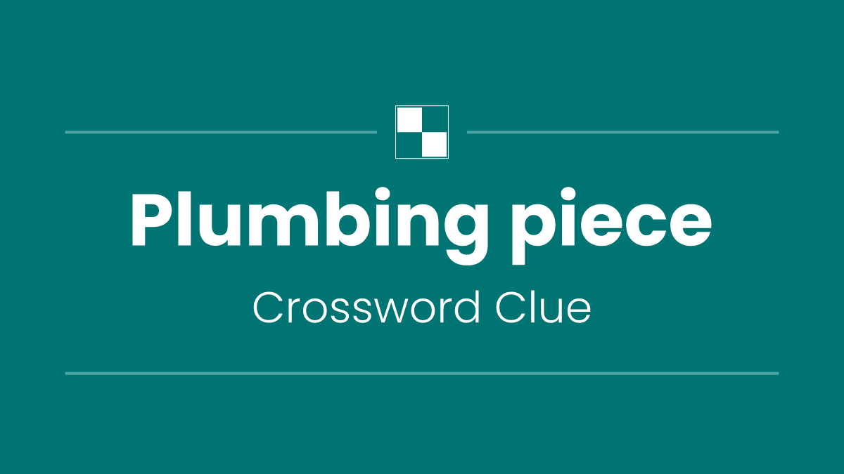 Plumbing piece