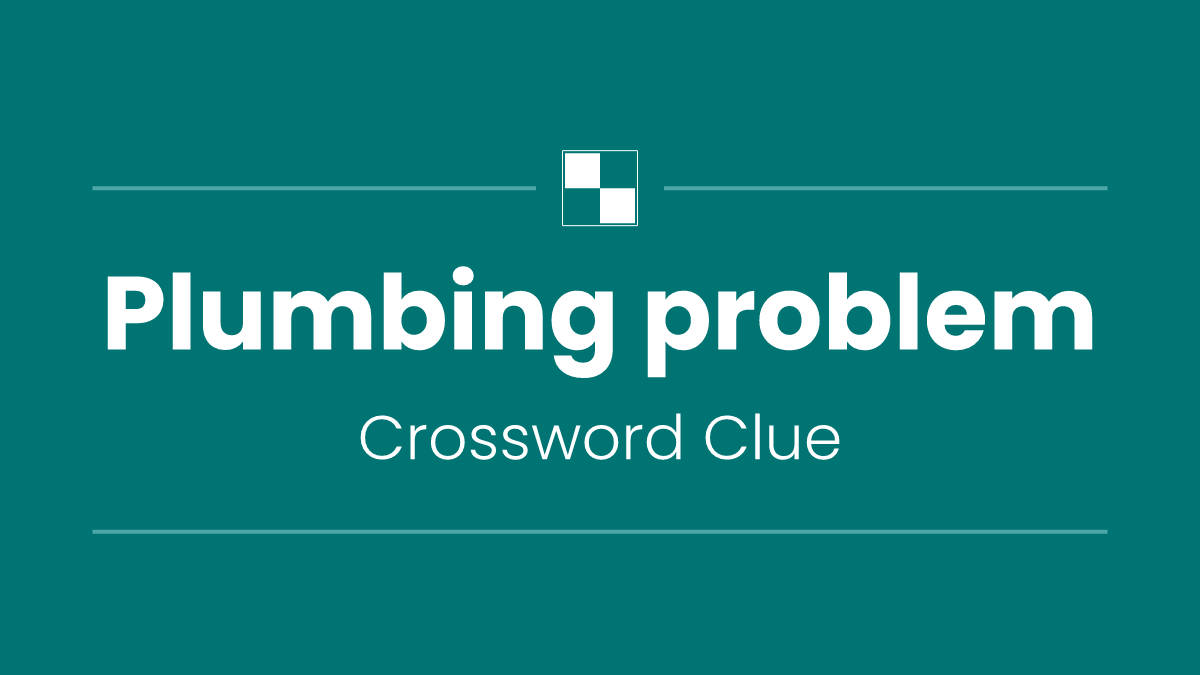 Plumbing problem