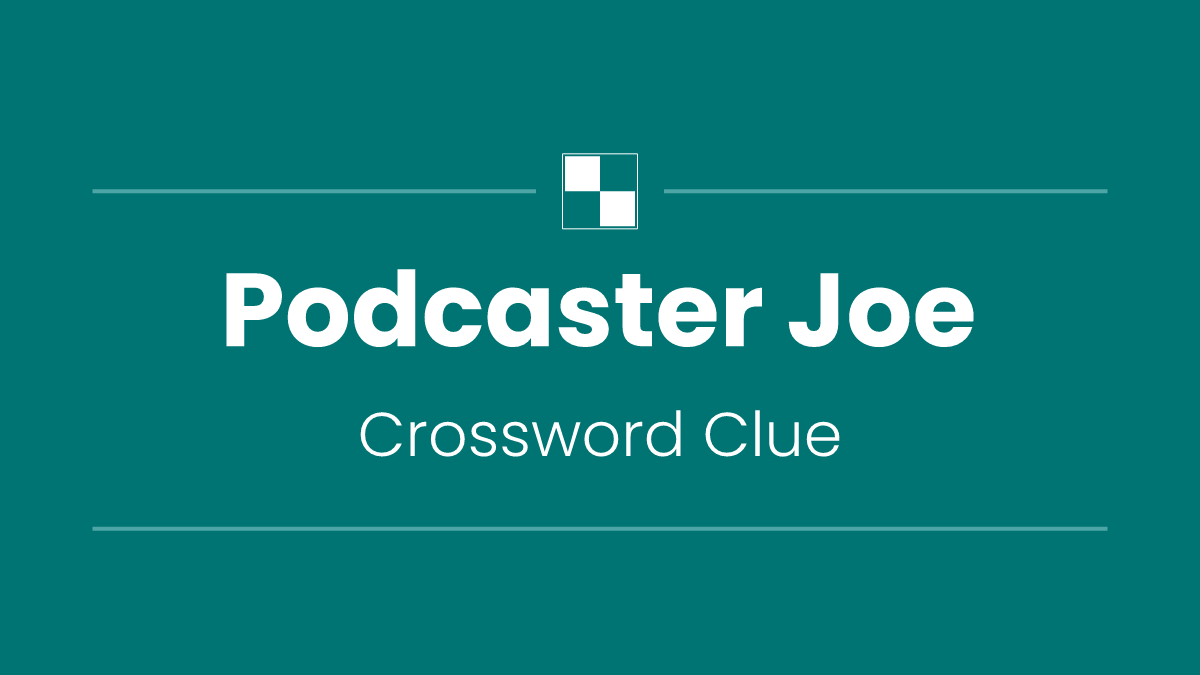 Podcaster Joe