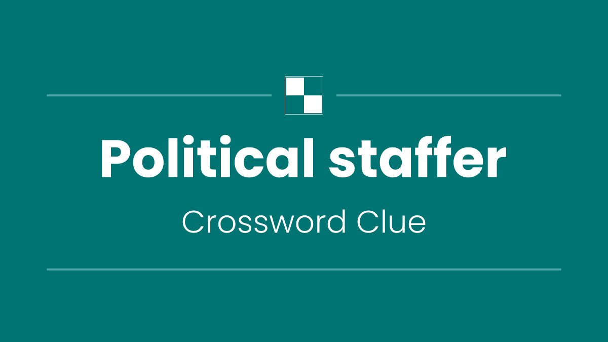 Political staffer