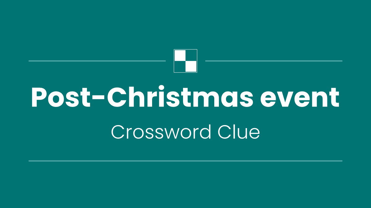 Post-Christmas event