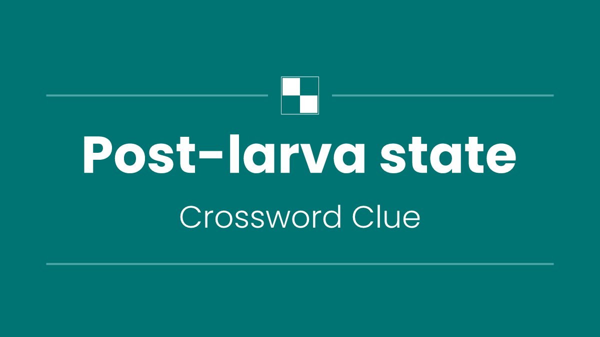 Post-larva state