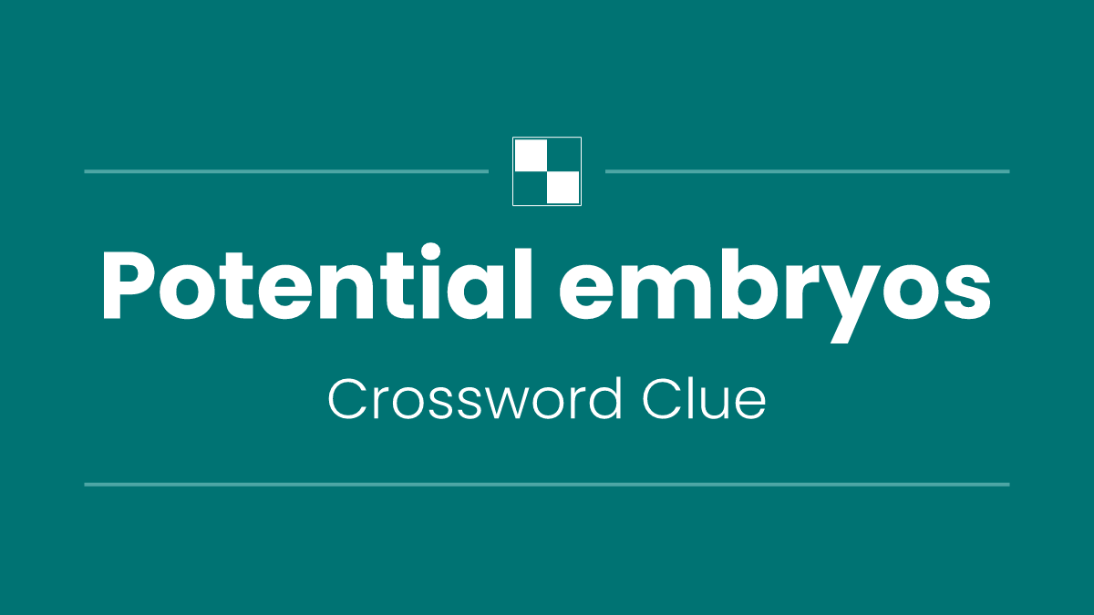 Potential embryos