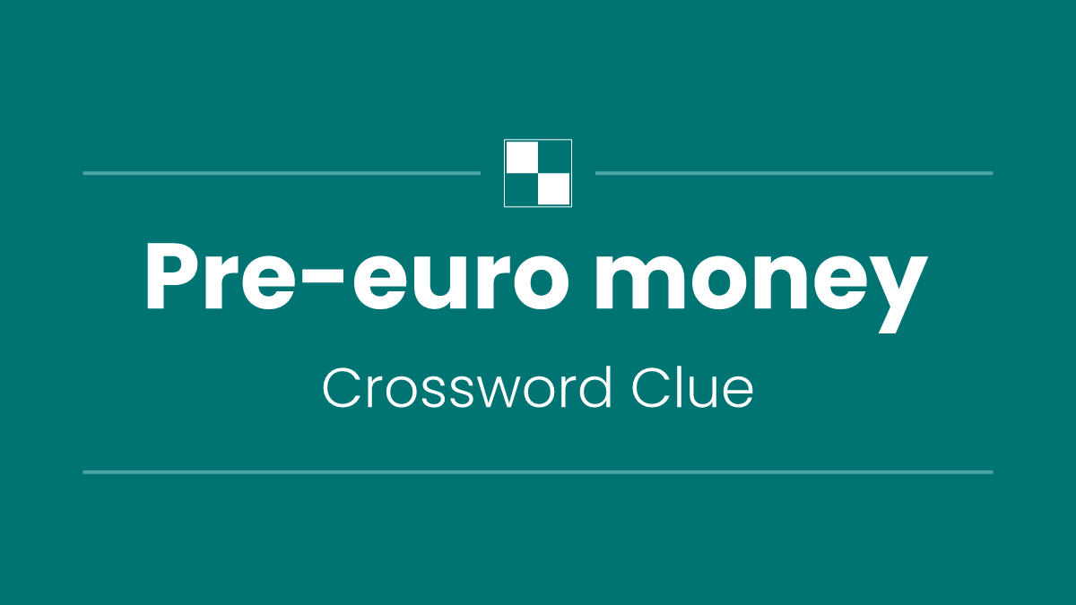 Pre-euro money
