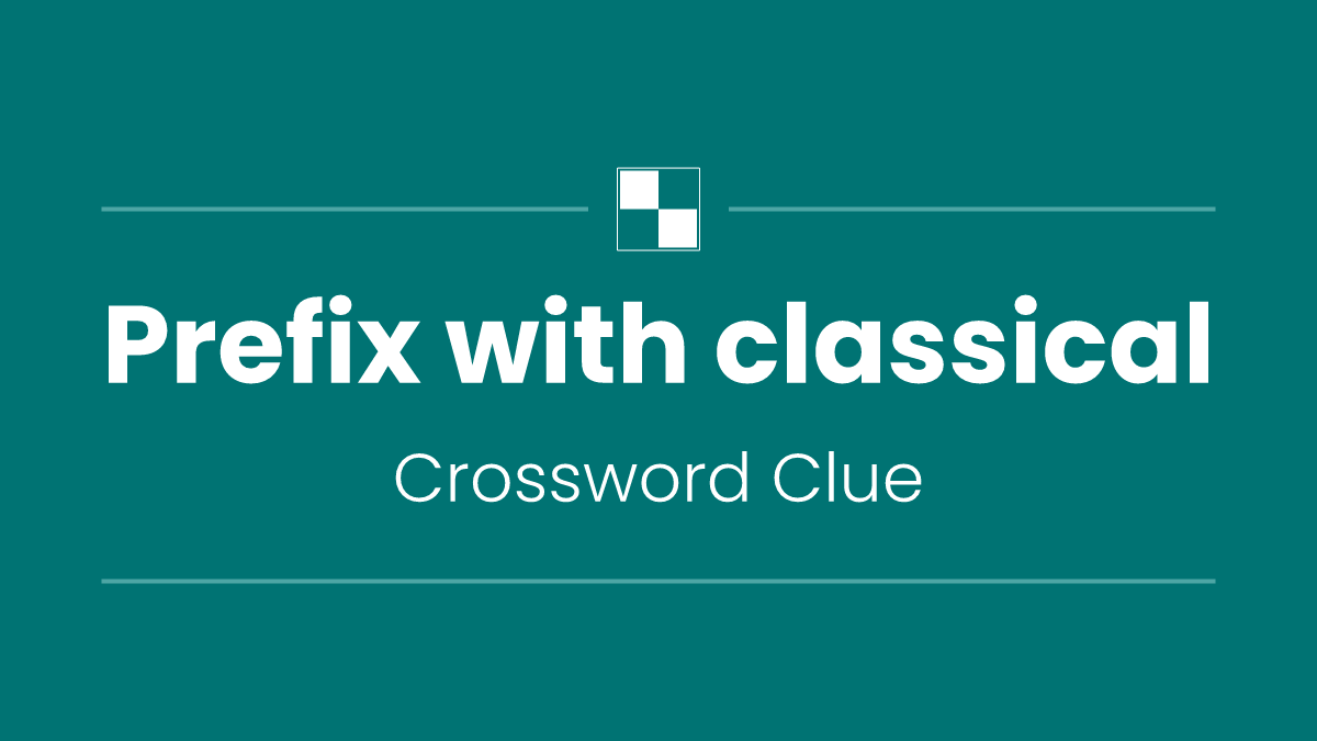 Prefix with classical
