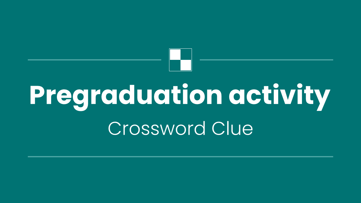 Pregraduation activity