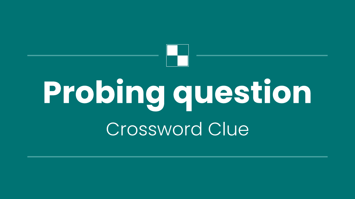 Probing question