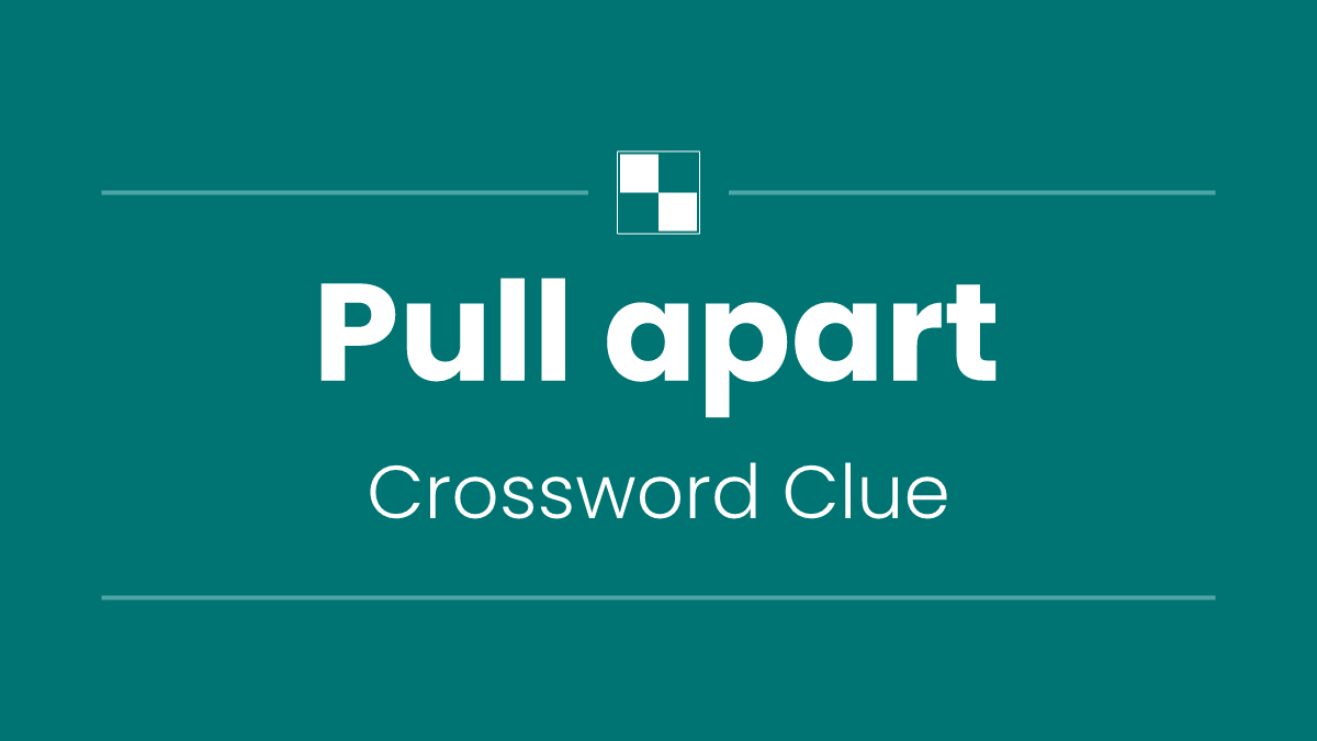 Pull apart
