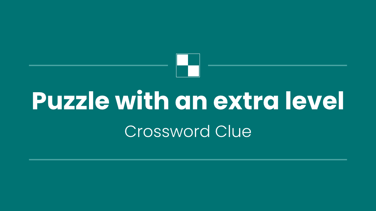 Puzzle with an extra level