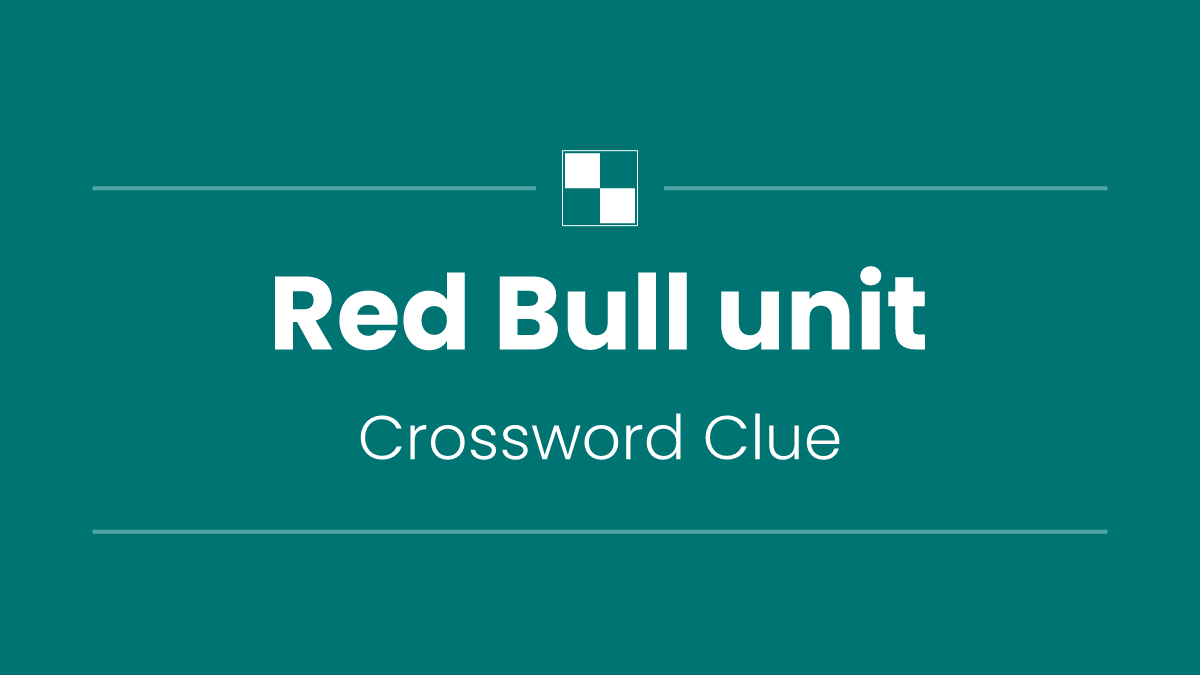 Red Bull unit