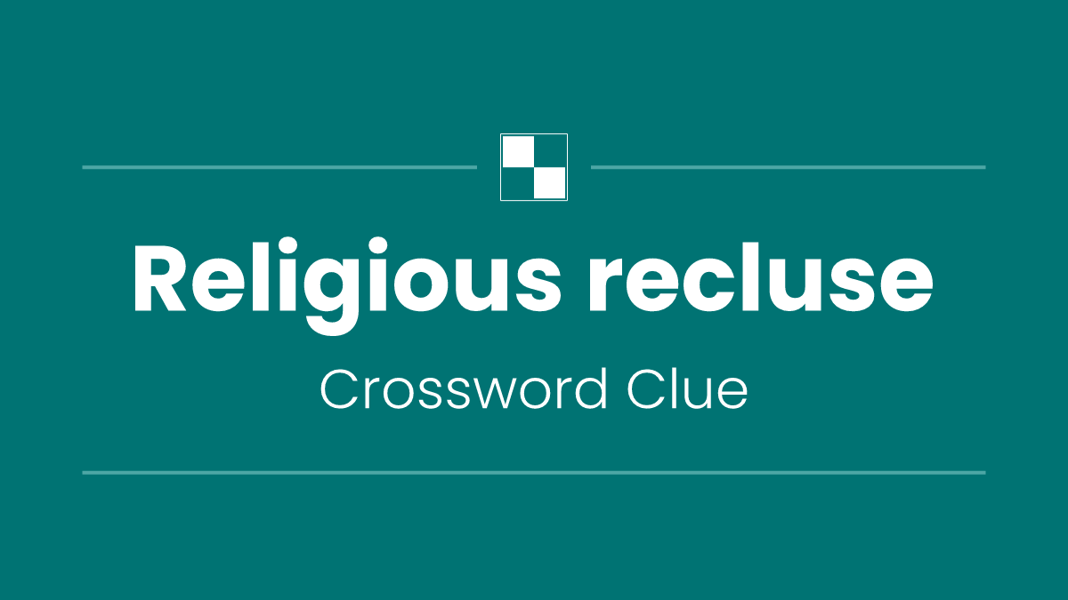 Religious recluse