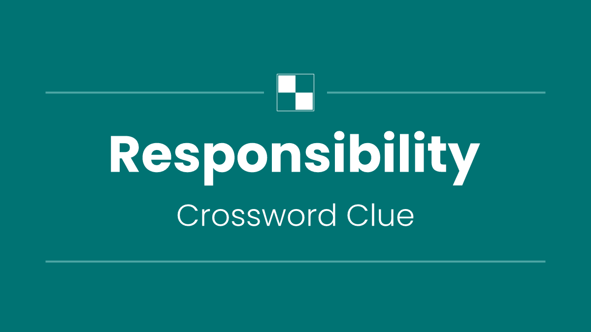 Responsibility
