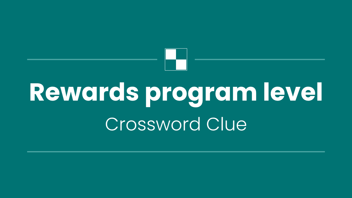 Rewards program level