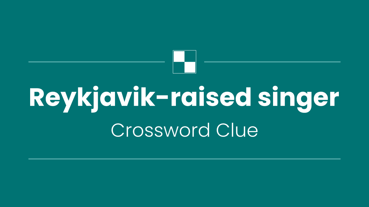 Reykjavik-raised singer