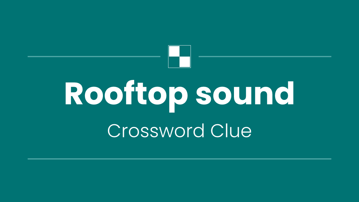 Rooftop sound