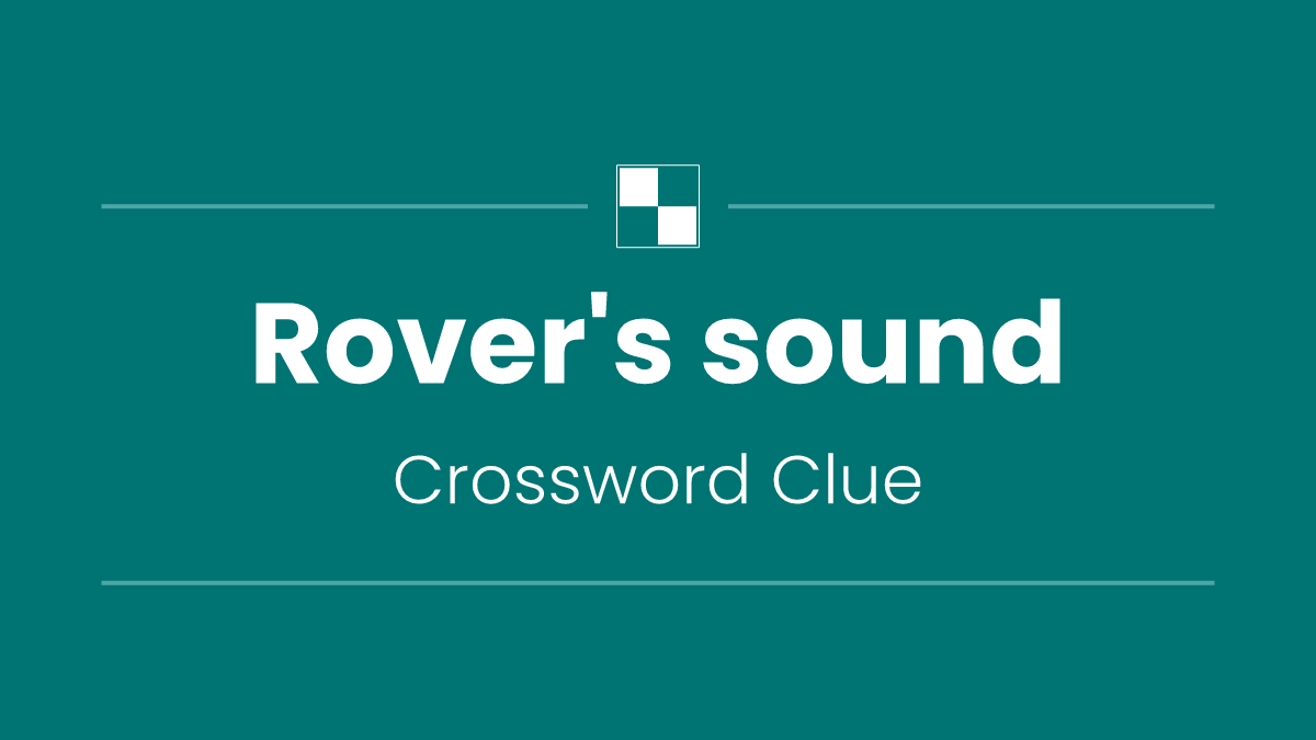 Rover's sound