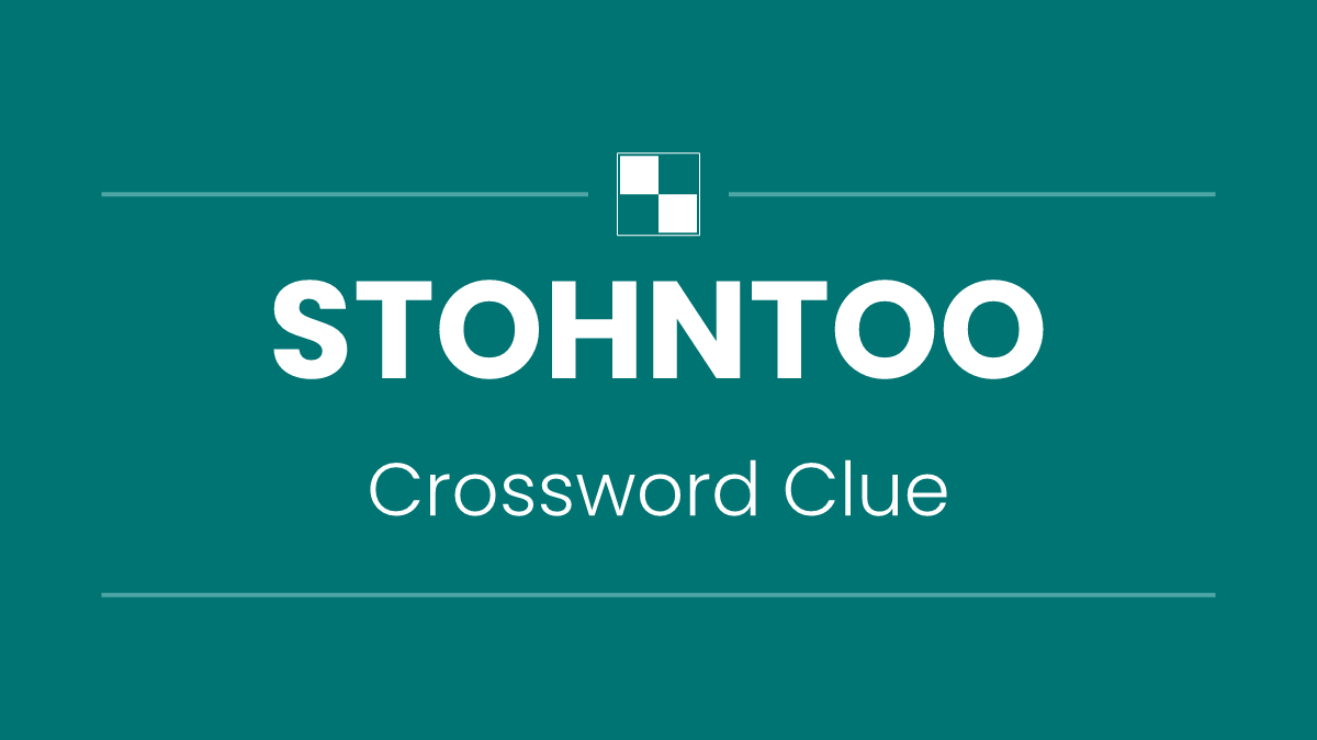 STOHNTOO