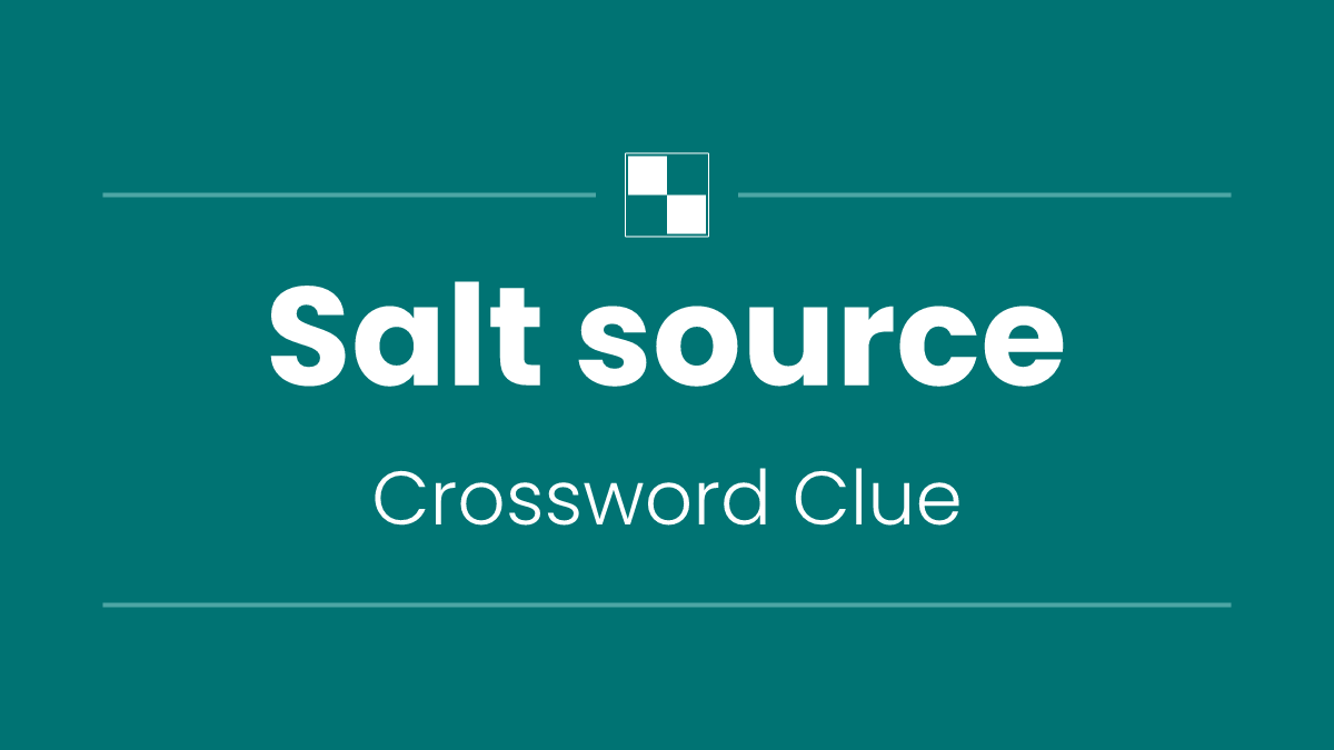 Salt source