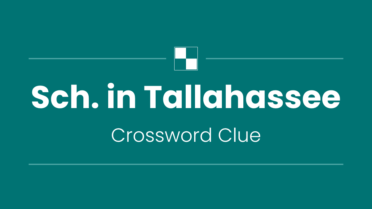 Sch. in Tallahassee