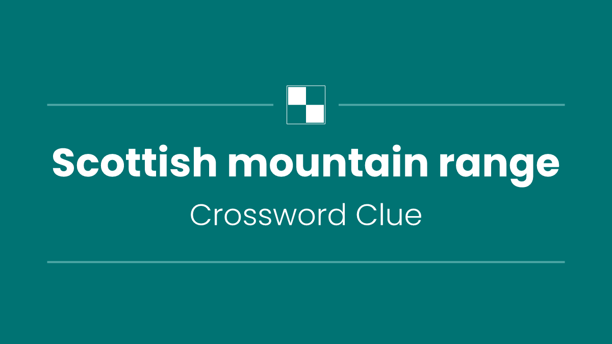 Scottish mountain range