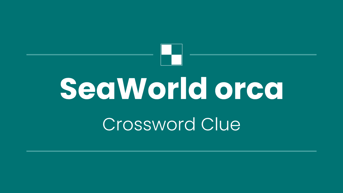SeaWorld orca