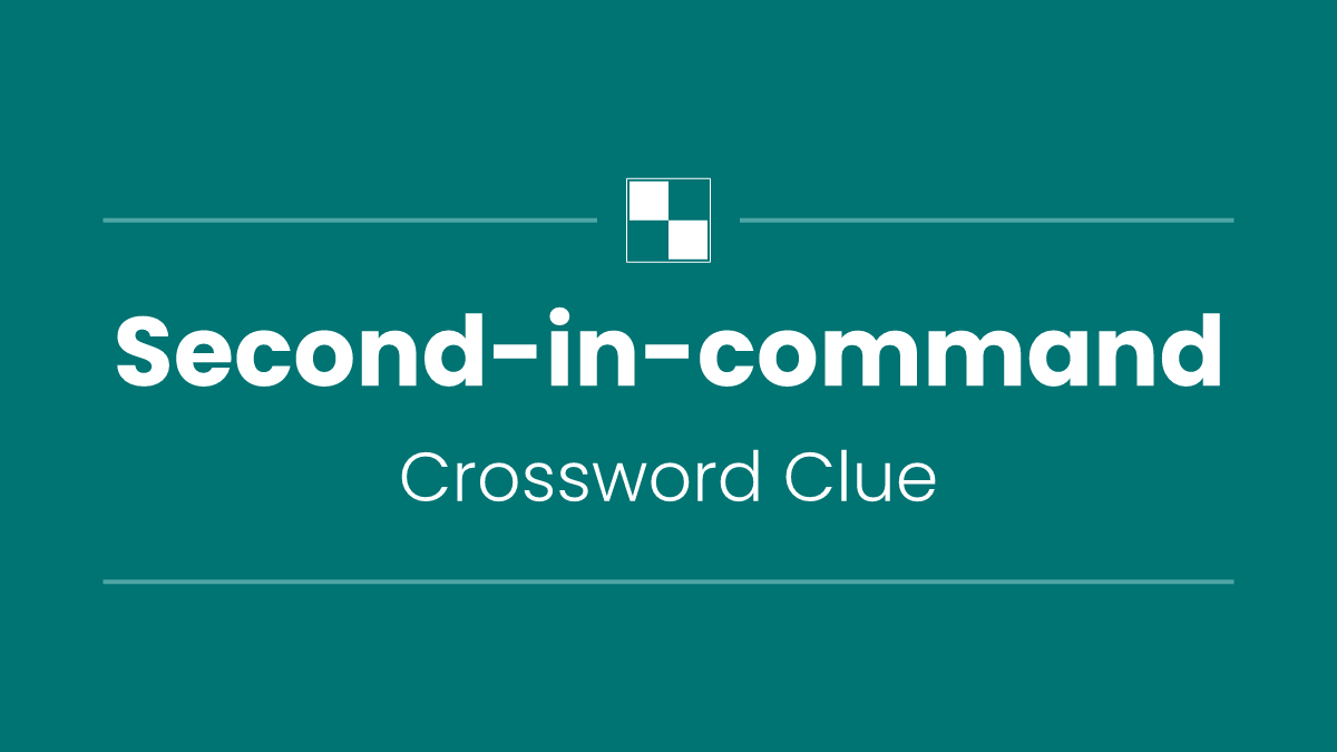 Second-in-command