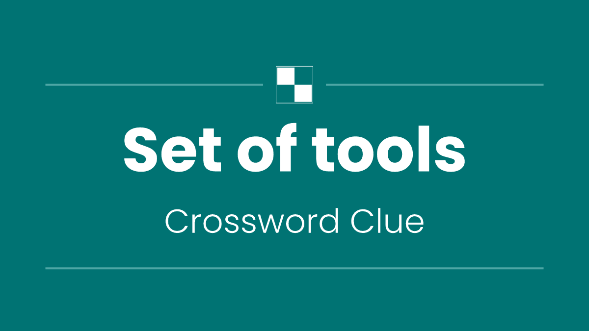 Set of tools