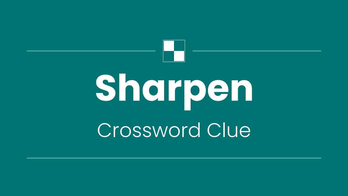 Sharpen